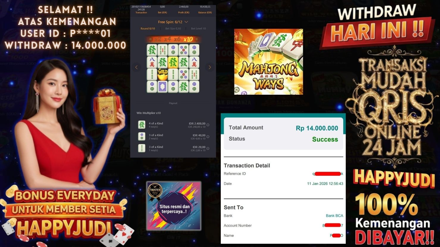 HAPPYJUDI JACKPOT SLOT MAHJONG WAYS